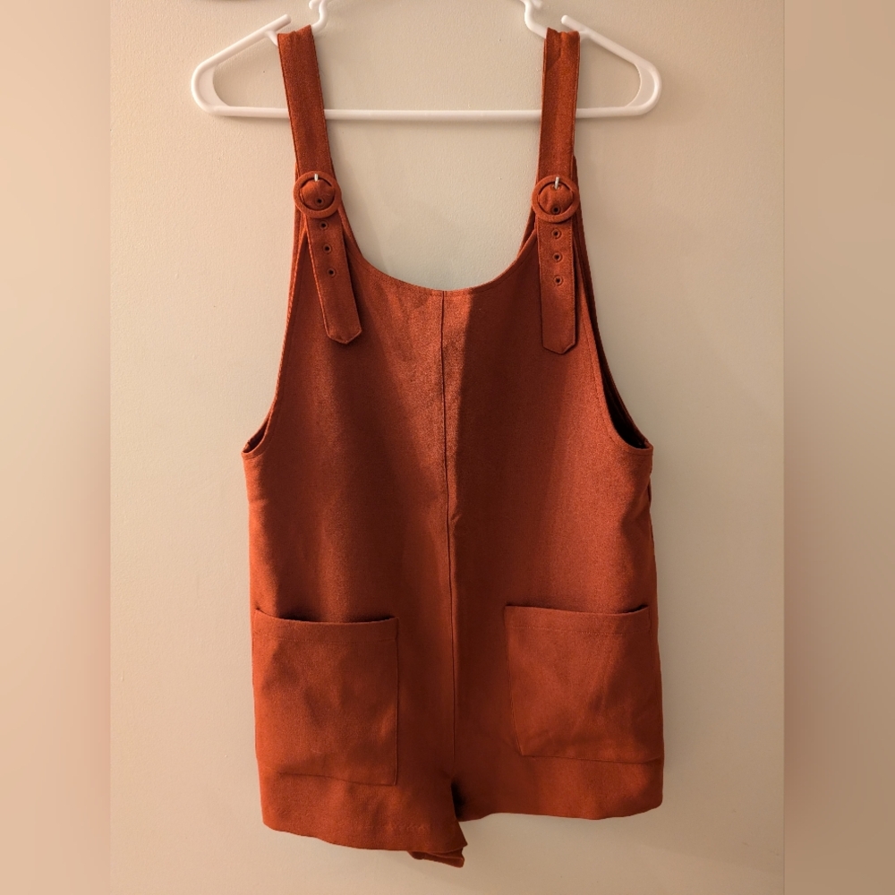 Forever 21 Terracotta Jumpsuit with Pockets